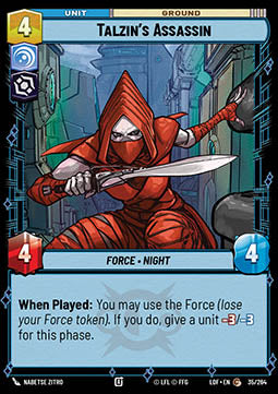 Talzin's Assassin (V.1) Immagine principale del prodotto