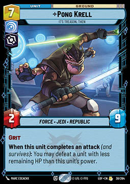 Pong Krell, It's Treason, Then (V.1)