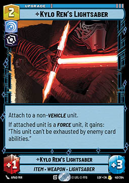 Kylo Ren's Lightsaber (V.1) Immagine principale del prodotto