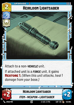 Heirloom Lightsaber (V.1) Immagine principale del prodotto