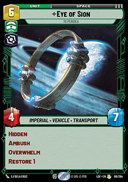 Eye of Sion, To Peridea (V.1)