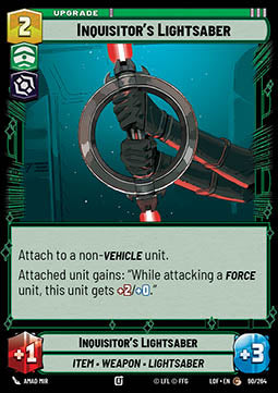 Inquisitor's Lightsaber (V.1) Immagine principale del prodotto