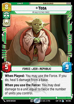 Yoda, My Ally is the Force (V.1) Immagine principale del prodotto