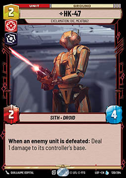 HK-47, Exclamation: Die, Meatbag! (V.1) Immagine principale del prodotto
