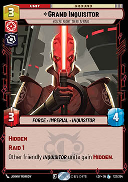 Grand Inquisitor, You're Right to Be Afraid (V.1)