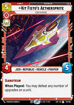 Kit Fisto's Aethersprite, Good Hunting (V.1) Immagine principale del prodotto