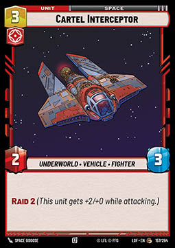 Cartel Interceptor (V.1) Immagine principale del prodotto