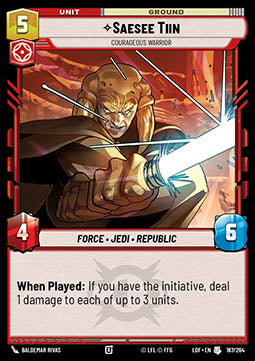 Saesee Tiin, Courageous Warrior (V.1) Immagine principale del prodotto