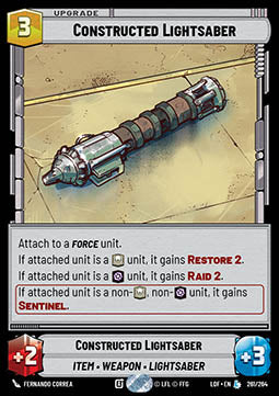 Constructed Lightsaber (V.1)