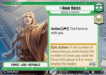 Avar Kriss, Marshal of Starlight (V.1) Immagine principale del prodotto
