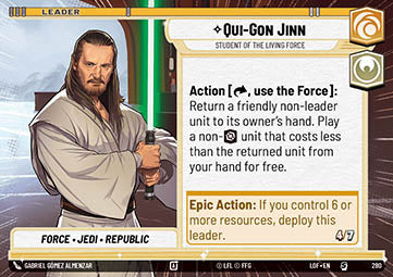 Qui-Gon Jinn, Student of the Living Force (V.1)