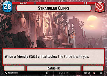 Strangled Cliffs // The Force Token