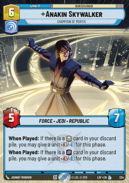Anakin Skywalker, Champion of Mortis