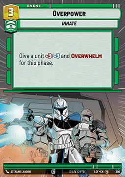 Overpower (V.1) Immagine principale del prodotto