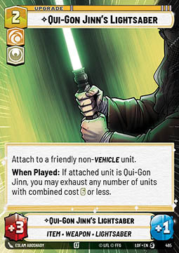 Qui-Gon Jinn's Lightsaber (V.1)