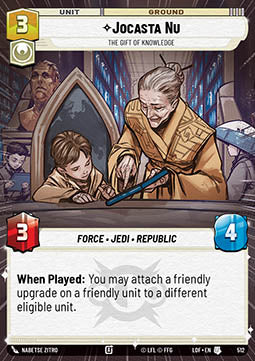 Jocasta Nu, The Gift of Knowledge (V.1)