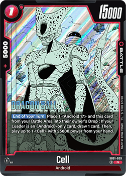 Cell (SB01-009) [Fusion World] (V.1 - Rare)