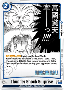 Thunder Shock Surprise (SB01-022) [Fusion World]
