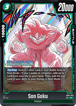 Son Goku (SB01-023) [Fusion World] (V.1 - Rare)