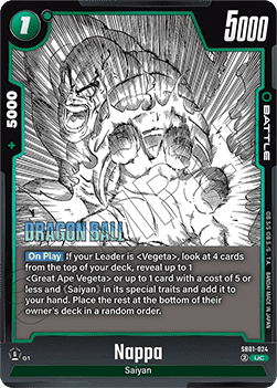 Nappa (SB01-024) [Fusion World]