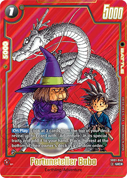 Fortuneteller Baba (SB01-049) [Fusion World] (V.2 - Alternate Art)