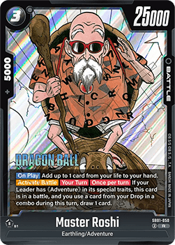 Master Roshi (SB01-050) [Fusion World] (V.1 - Rare)