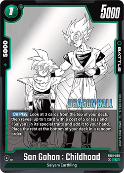 Son Gohan : Childhood (FB01-088) [Fusion World]