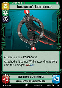 Inquisitor's Lightsaber (V.2) Immagine principale del prodotto
