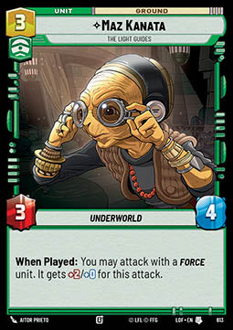 Maz Kanata, The Light Guides (V.2)