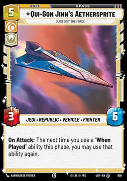 Qui-Gon Jinn's Aethersprite, Guided by the Force (V.2) Immagine principale del prodotto