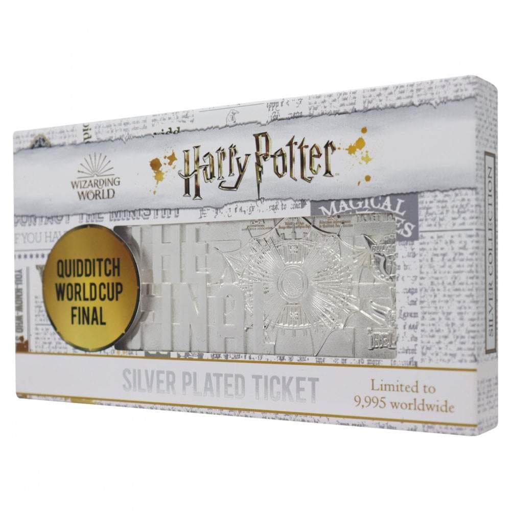 Hp Quidditch World Cup Ticket Silver Pl.