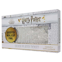 Hp Quidditch World Cup Ticket Silver Pl.