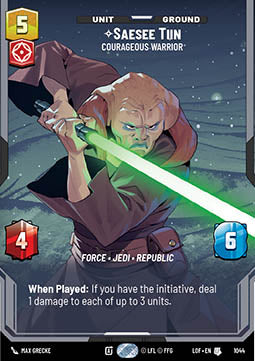 Saesee Tiin, Courageous Warrior (V.3)
