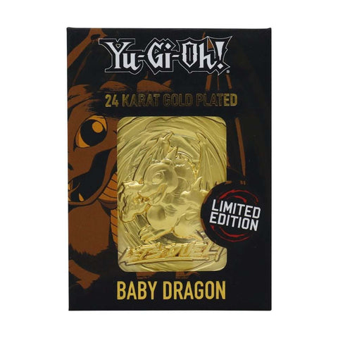 Yu-Gi-Oh!Ltd Ed 24k Gold-Baby Dragon