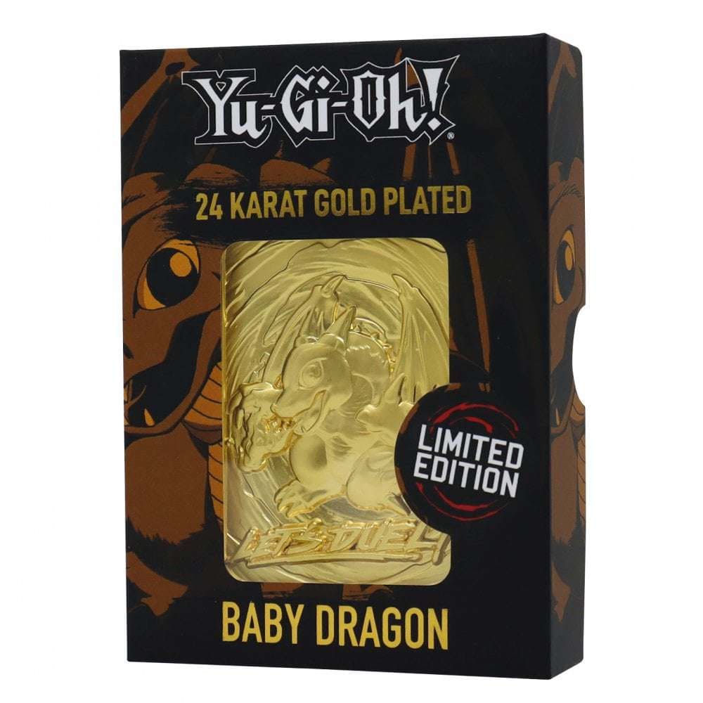 Yu-Gi-Oh!Ltd Ed 24k Gold-Baby Dragon