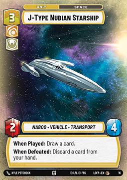 J-Type Nubian Starship (V.1) Immagine principale del prodotto