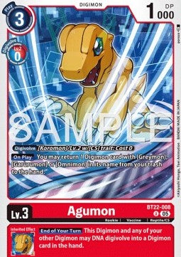Agumon (BT22-008)