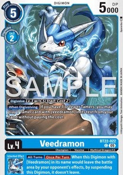 Veedramon (BT22-022) Immagine principale del prodotto