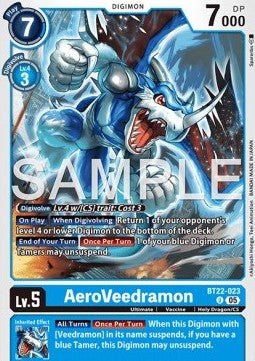 AeroVeedramon (BT22-023) Immagine principale del prodotto