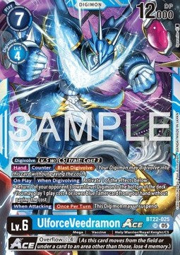 UlforceVeedramon Ace (BT22-025) (V.1) Immagine principale del prodotto