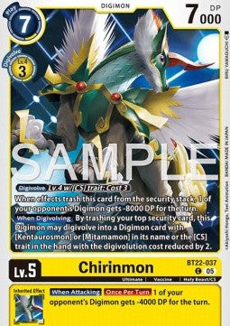 Chirinmon (BT22-037)