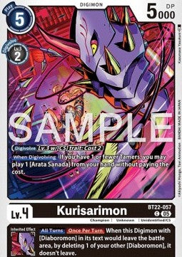 Kurisarimon (BT22-057)