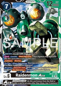 Raidenmon Ace (BT22-066)