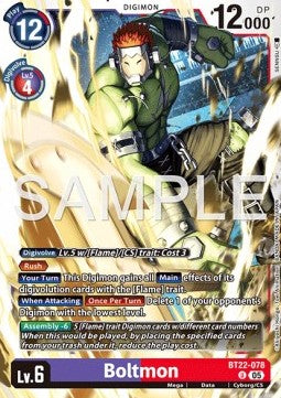 Boltmon (BT22-078) Immagine principale del prodotto