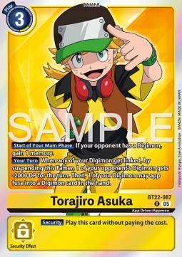 Torajiro Asuka (BT22-087) Immagine principale del prodotto