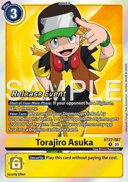 Torajiro Asuka (BT22-087) Immagine principale del prodotto