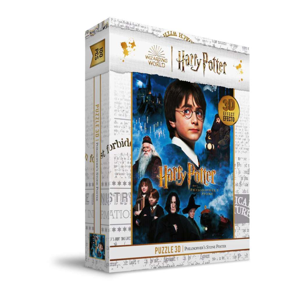 Hp Philosopher Stone 3d Eff 100pcs Puzzl