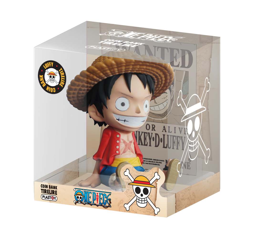 One Piece Luffy Money Bank Immagine secondaria del prodotto