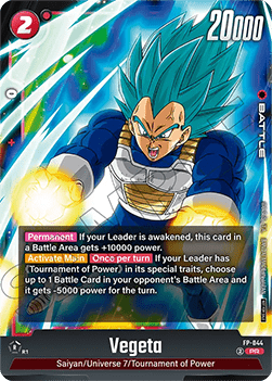 Vegeta (FP-044) [Fusion World] (V.1 - Promo) Immagine principale del prodotto
