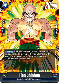 Tien Shinhan (FP-045) [Fusion World] (V.1 - Promo) Immagine principale del prodotto